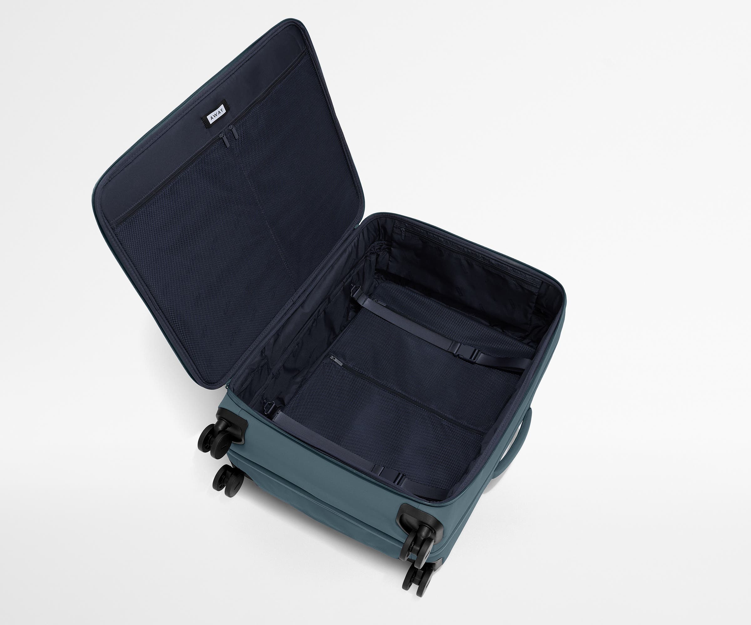 Premium Softside Large Luggage in Coast Blue - Spacious & Durable Suitcase for Travel, Business Trips & Vacations