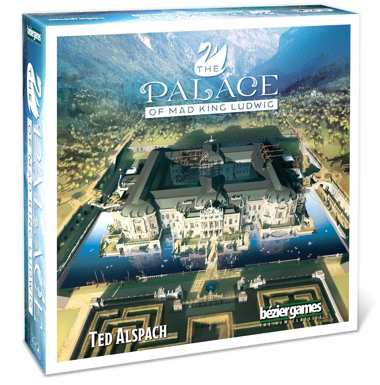 Palace of Mad King Ludwig Board Game by Bezier Games - Strategy Tabletop Game for Adults & Families - Perfect for Game Nights & Parties
