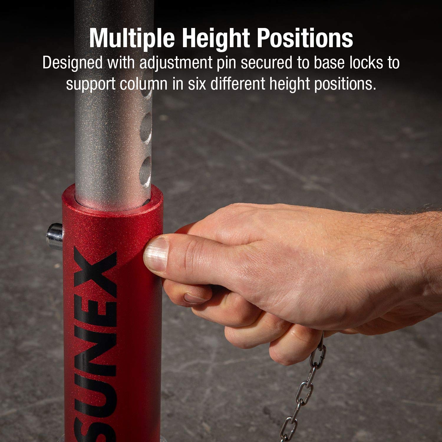 SUNEX TOOLS 1003AJ 3 Ton Heavy Duty Aluminum Jack Stands - Car Lift Support for Vehicle Maintenance, Repair & Off-Road Use