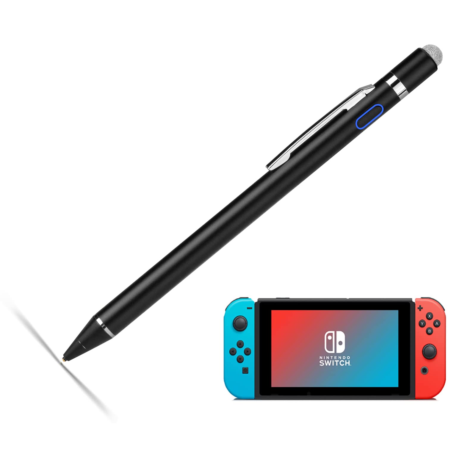 EVACH 1.5mm Ultra Fine Tip Stylus Pen for Nintendo Switch - Precise Digital Pencil with Ergonomic Design | Perfect for Gaming, Drawing & Touch Screen Navigation