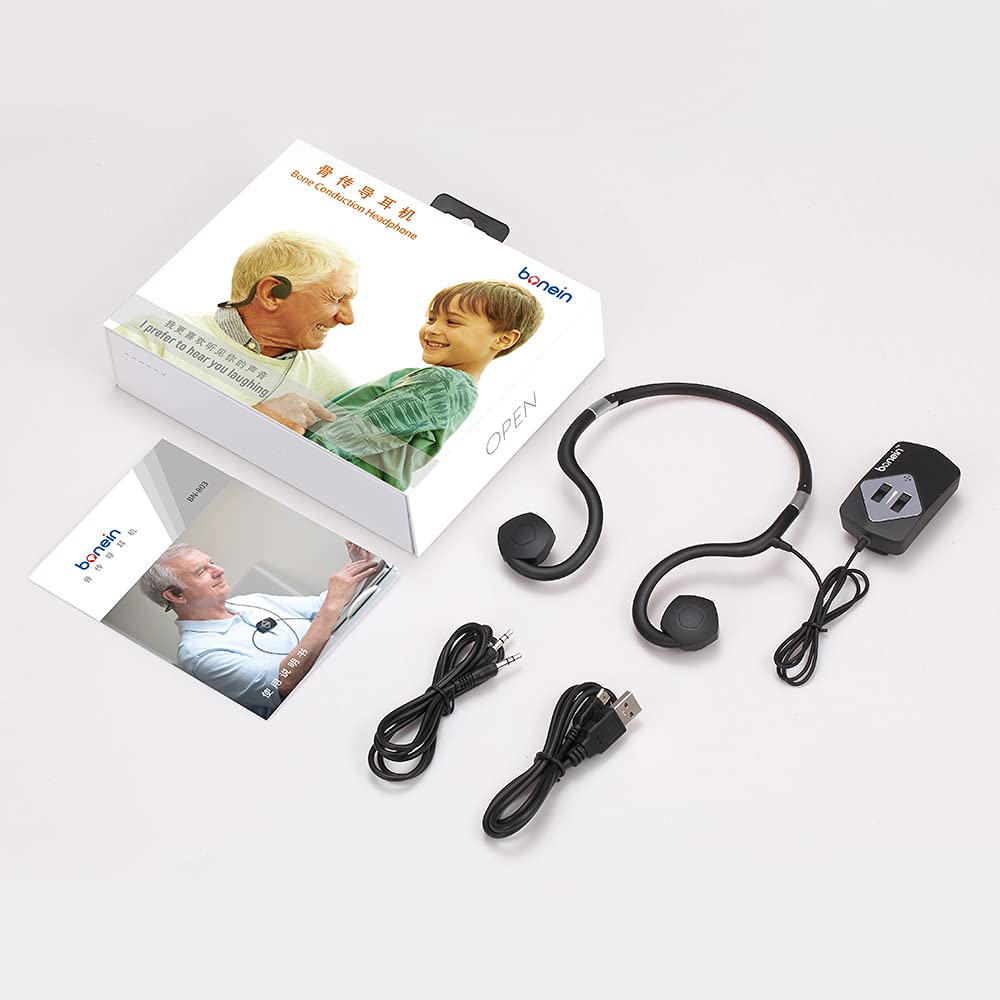 Rechargeable Hearing Amplifier Headphones for Adults & Seniors - Personal Hearing Aid for Hard of Hearing (Not for Everyone) | Perfect for TV Watching, Conversations & Outdoor Activities