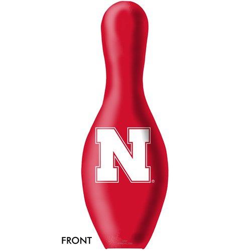 Official NCAA University of Nebraska Cornhuskers Bowling Pin - Collectible Sports Memorabilia for Fans & Alumni - Perfect for Game Day, Man Cave Decor, or Gift Giving