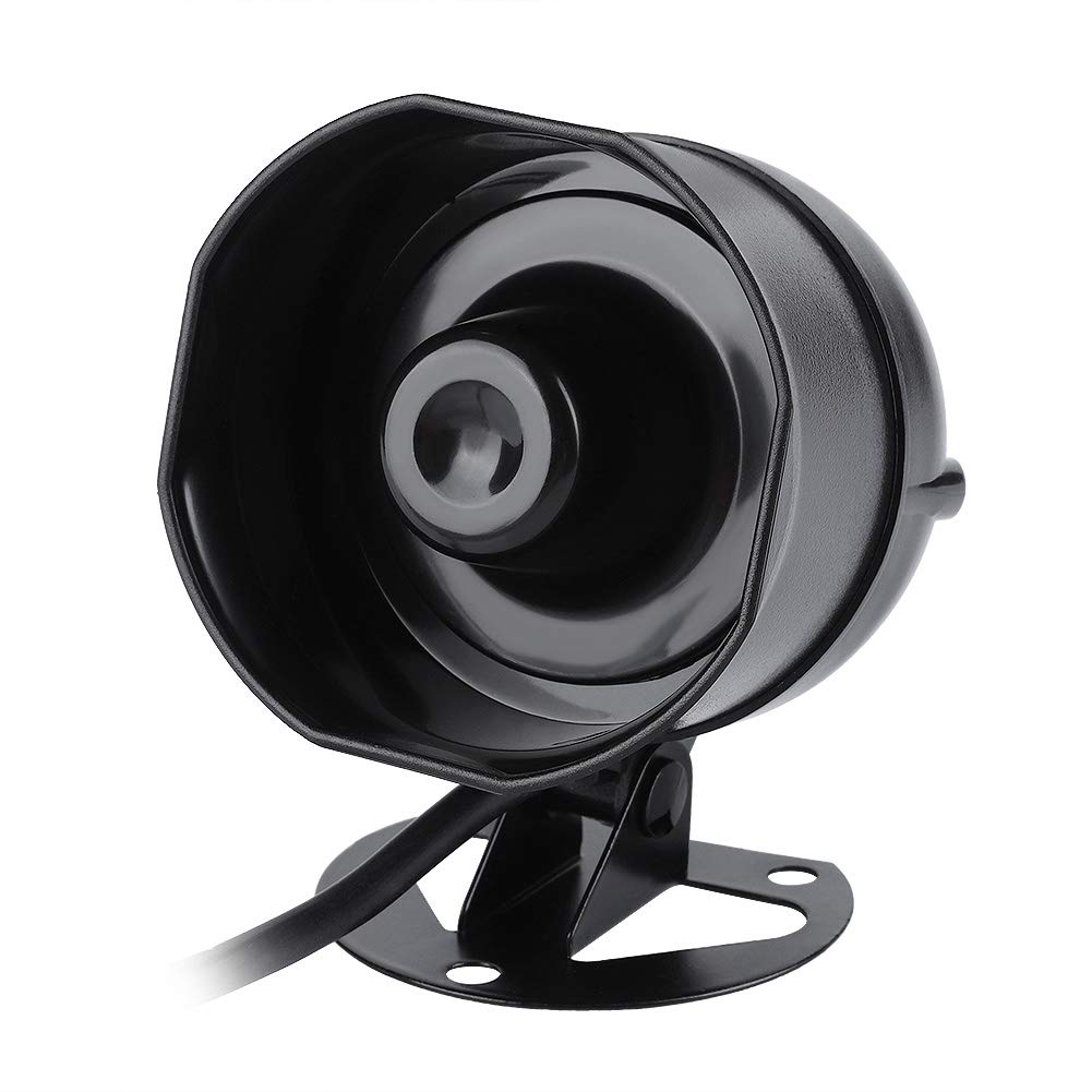 IP65 Waterproof Electric Horn Speaker with MP3 Playback & SD Card Slot - Loud Truck Alarm Siren, Warehouse Safety Alert System for Industrial Use & Emergency Notifications