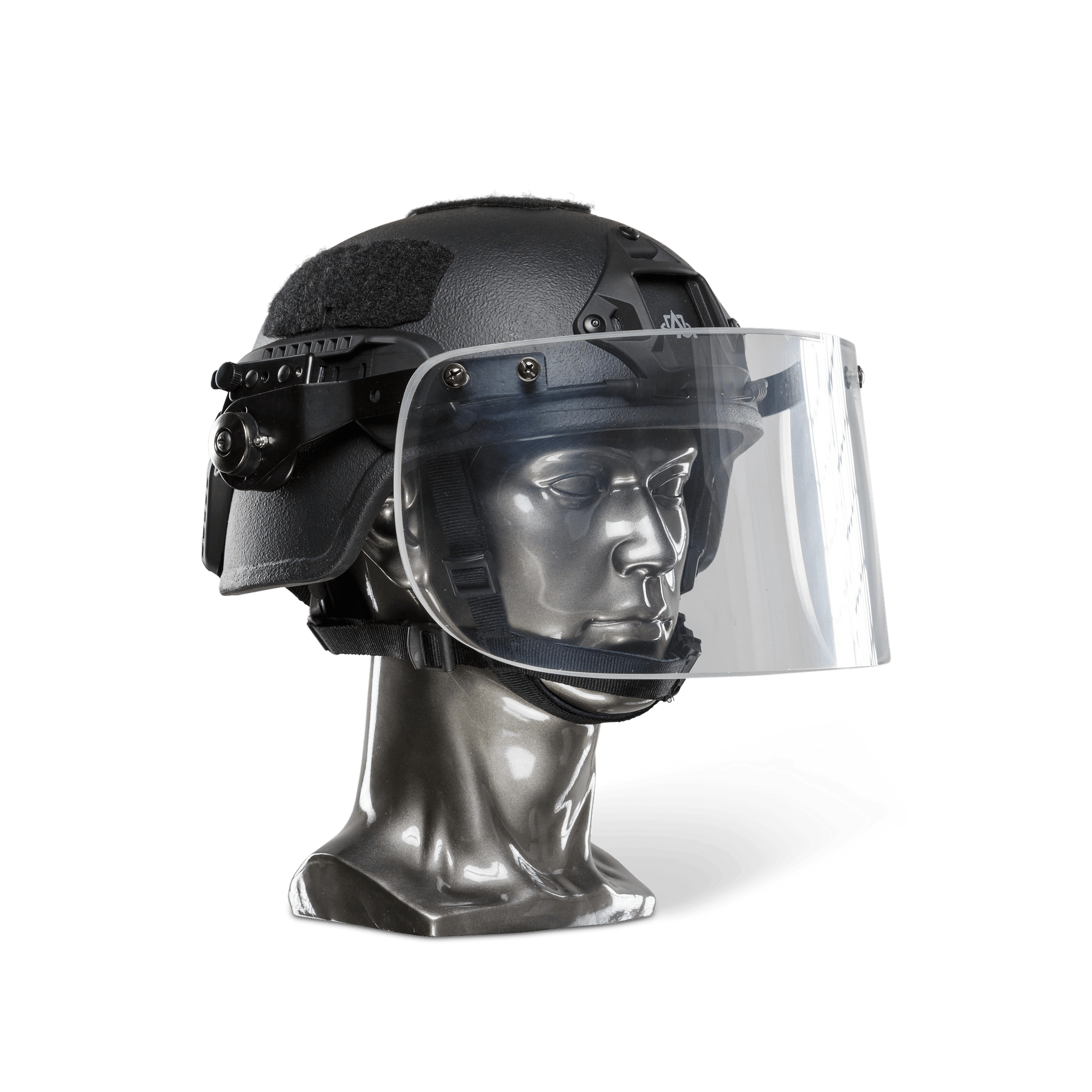 Ballistic Helmet with Face Shield - NIJ Level IIIA+ Certified Military & Tactical Head Protection for Combat, Shooting & Security Operations