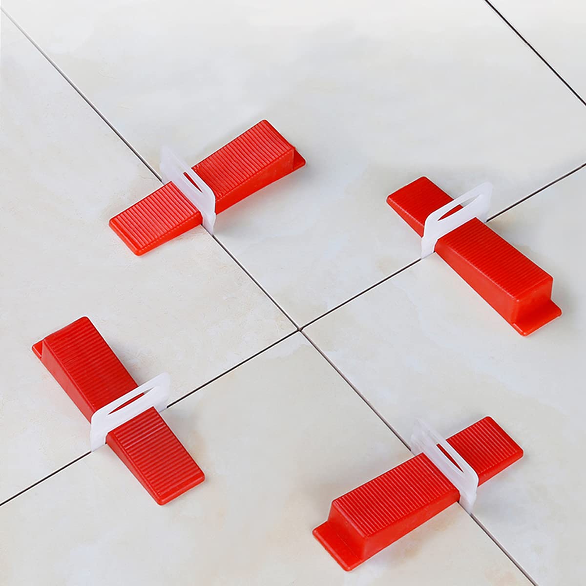 300 Pcs Reusable Tile Leveling Wedges Kit - 1/8