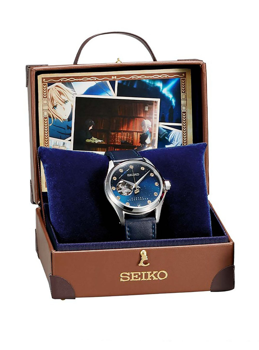 VIOLET EVERGARDEN × SEIKO Limited Edition Japan-Made Watch - Anime Collector's Timepiece for Cosplay, Gift & Fashion Accessory