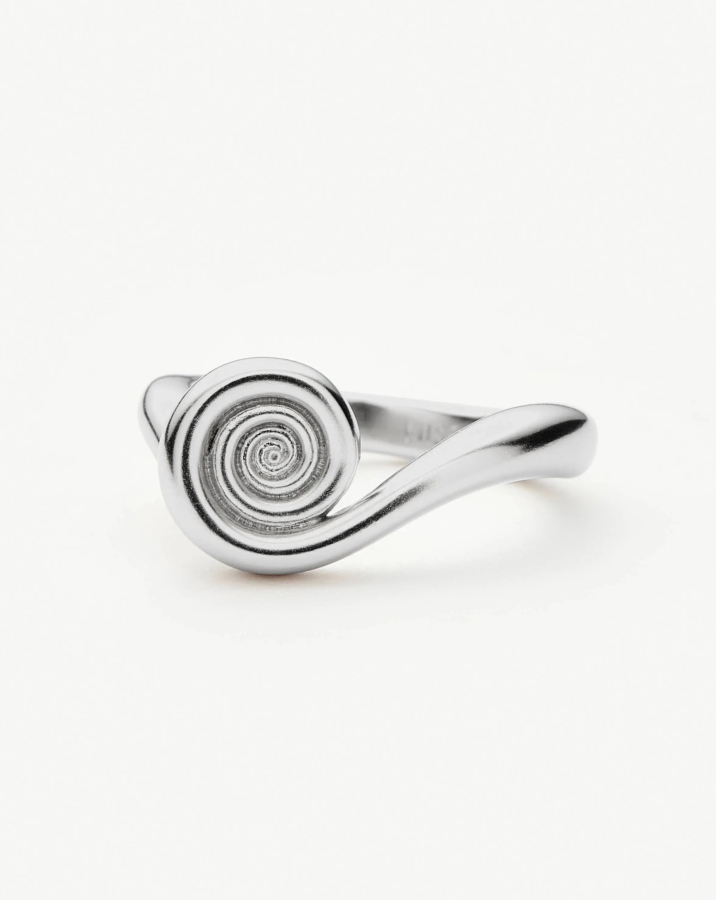 Spiral Stacking Rings Set - Silver Plated Boho Jewelry for Women | Trendy Layered Rings for Daily Wear, Parties & Gift Giving
