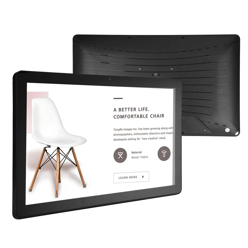 RK3288 Quad Core Full HD Android Tablet - 10.1 Inch Touchscreen, 2GB RAM, 32GB Storage, Wall Mountable for Smart Home & Digital Signage