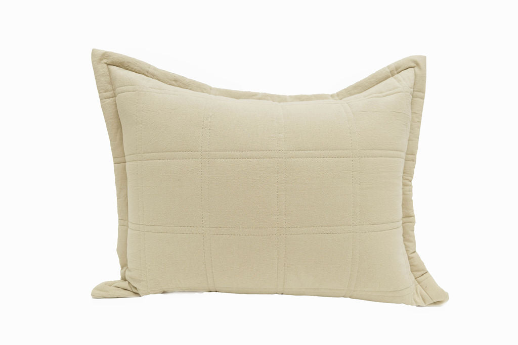 Wyatt Luxe Sham - Premium Decorative Pillow Sham for Bedroom & Living Room - Soft & Stylish Home Decor for Couch, Sofa, and Bed