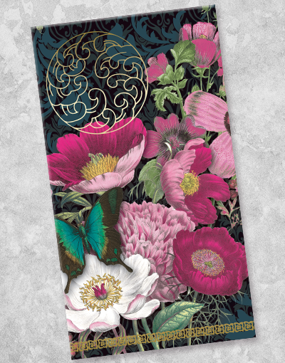 Pink Floral Guest Towel Napkins - 16 Count, Soft & Absorbent for Weddings, Parties & Home Decor