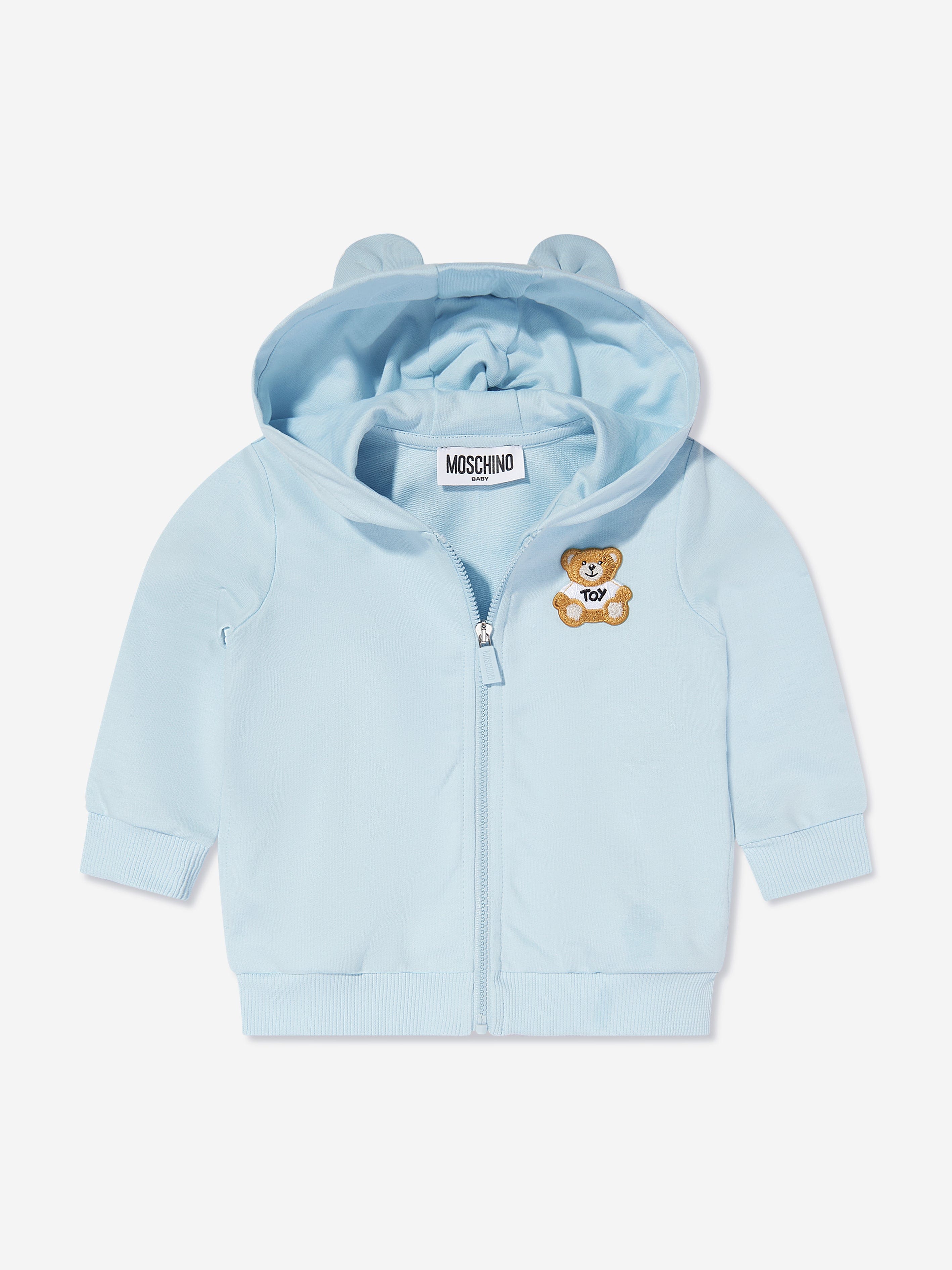 Adorable Blue Baby Teddy Bear Tracksuit - Soft & Cozy 2-Piece Outfit for Infants | Perfect for Playtime, Photo Shoots & Winter Comfort