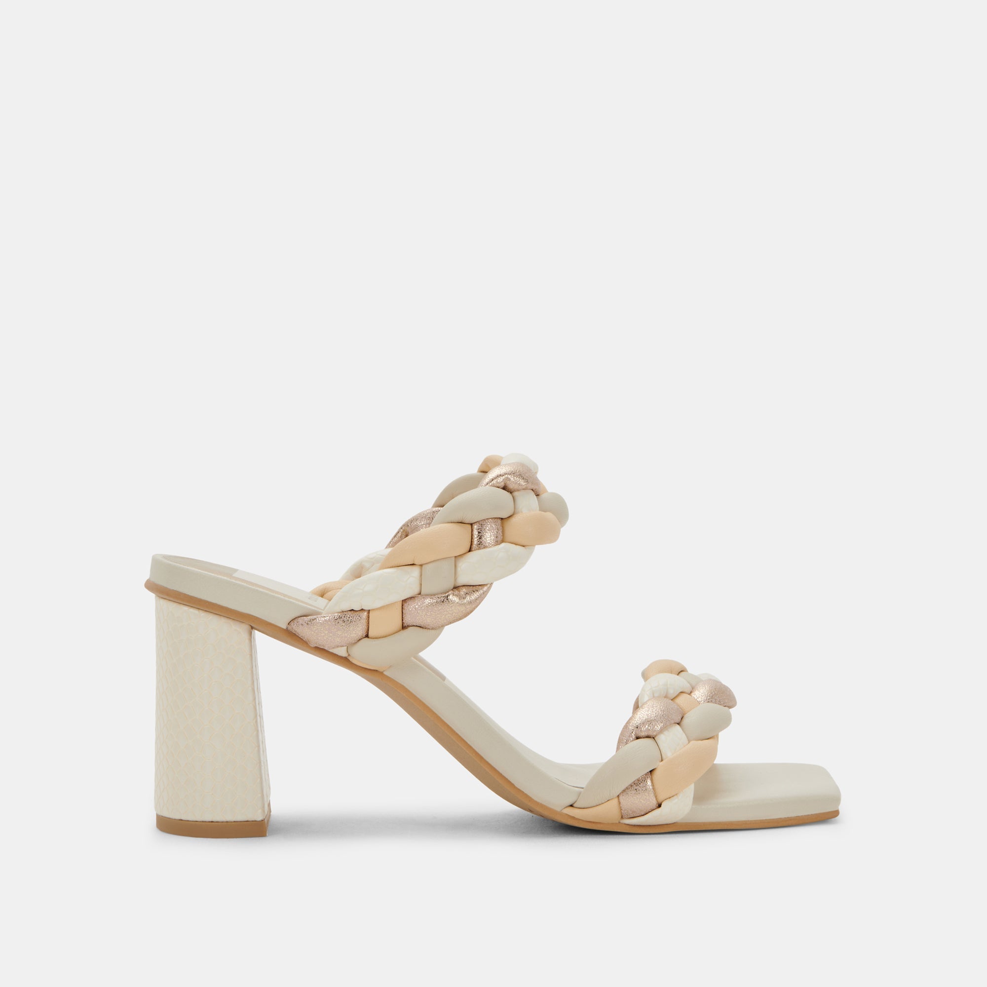 PAILY HEELS IVORY MULTI STELLA - Women's Fashion High Heels for Party, Wedding & Evening Events | Comfortable & Stylish Dress Shoes by re:vita