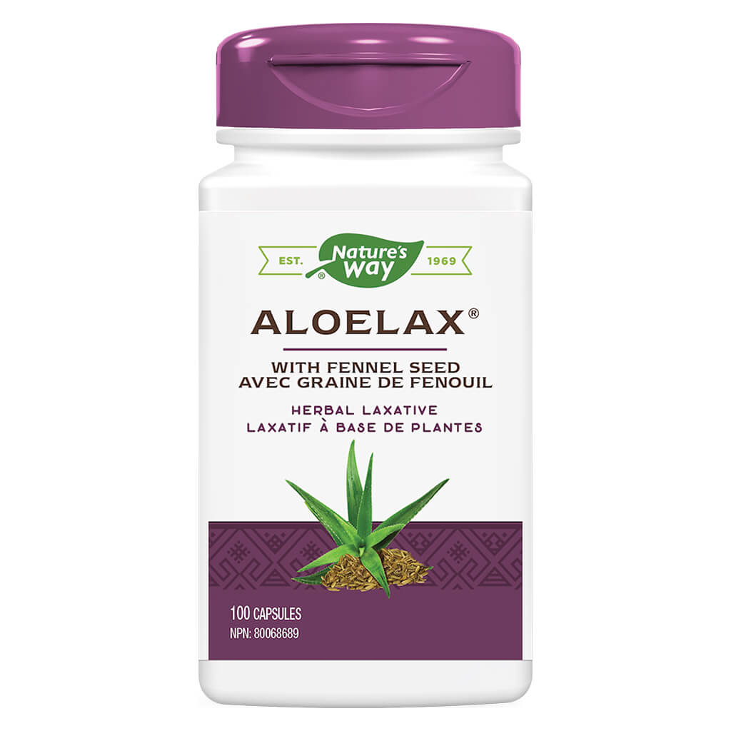 Aloelax with Fennel Seed - Natural Digestive Support Supplement for Bloating & Gas Relief - Perfect for After Meals & Travel