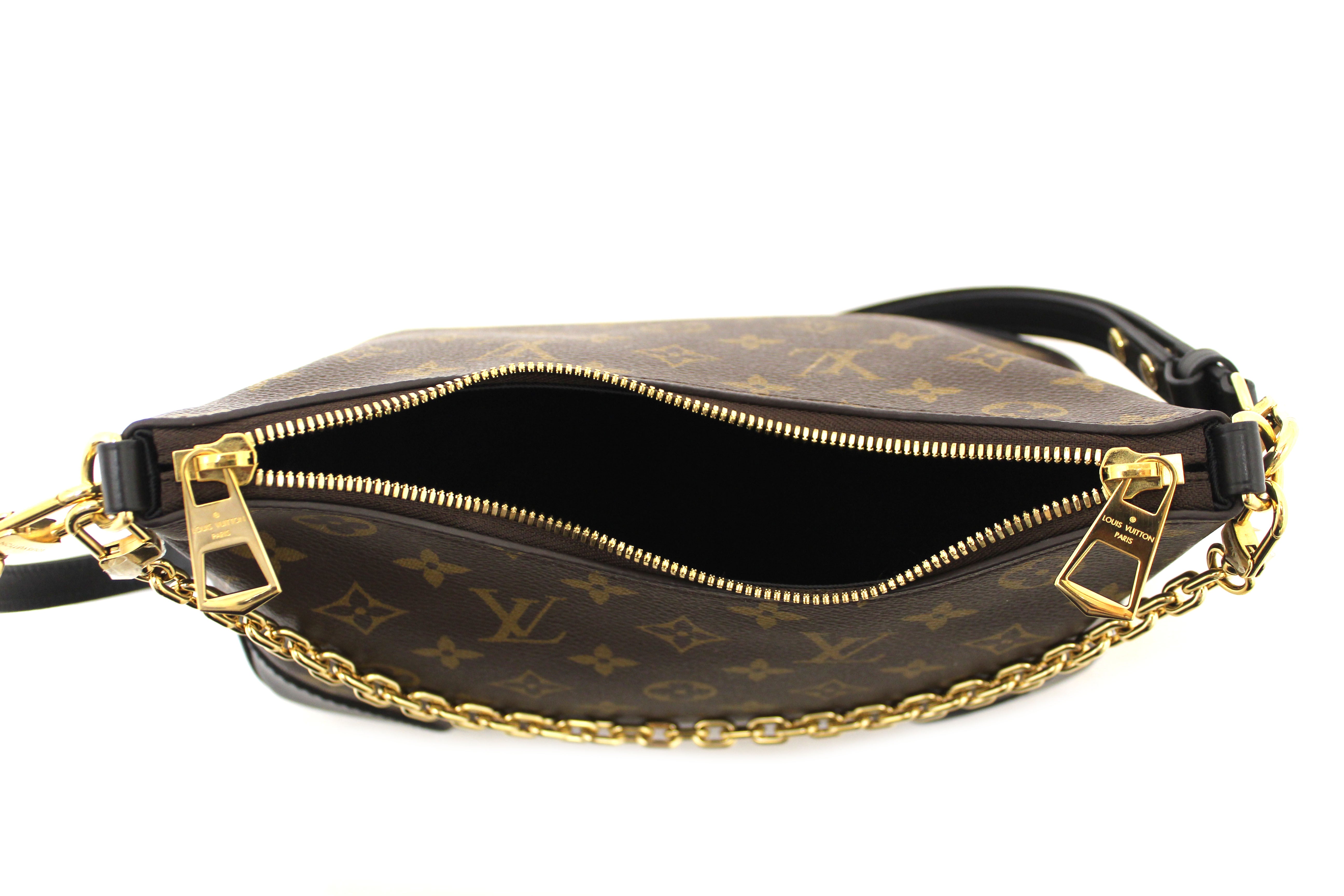 Authentic Louis Vuitton Monogram Boulogne Shoulder Bag - Luxury Crossbody Purse for Women, Perfect for Work, Travel & Everyday Use