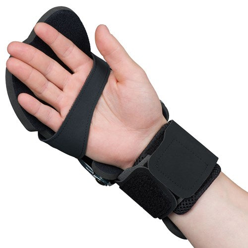 KR Strikeforce Black Pro Rev 1 Right Hand Wrist Support Brace - Premium Wrist Stabilizer for Weightlifting, CrossFit & Gym Training - Ideal for Wrist Pain Relief & Injury Prevention During Workouts