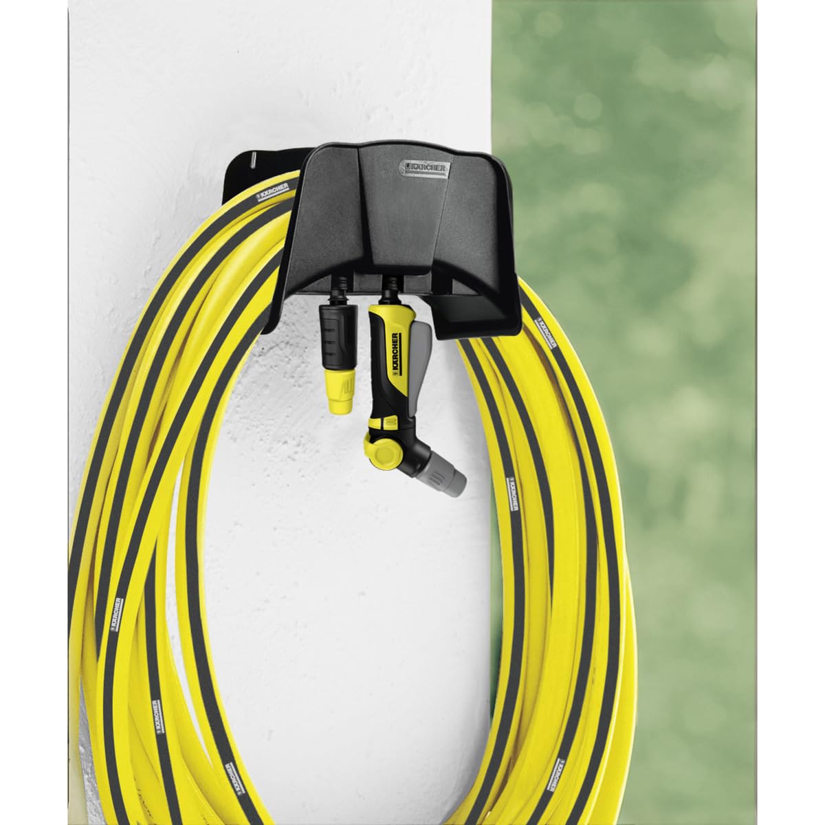 Karcher Hose Storage Hanger 26450440 - Heavy Duty Garden Hose Organizer for Karcher Pressure Washers - Perfect for Garage, Yard, and Outdoor Storage