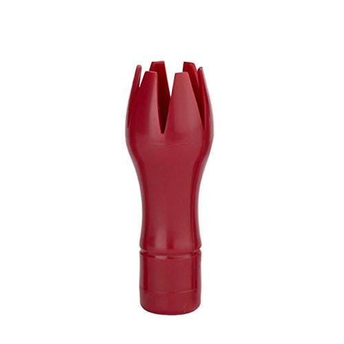 iSi North America 2293001 Red Tulip Decorator Tip for Gourmet Whip & Thermo Whip - Professional Cake Decorating & Pastry Design Tool for Bakeries, Home Bakers, and Dessert Enthusiasts