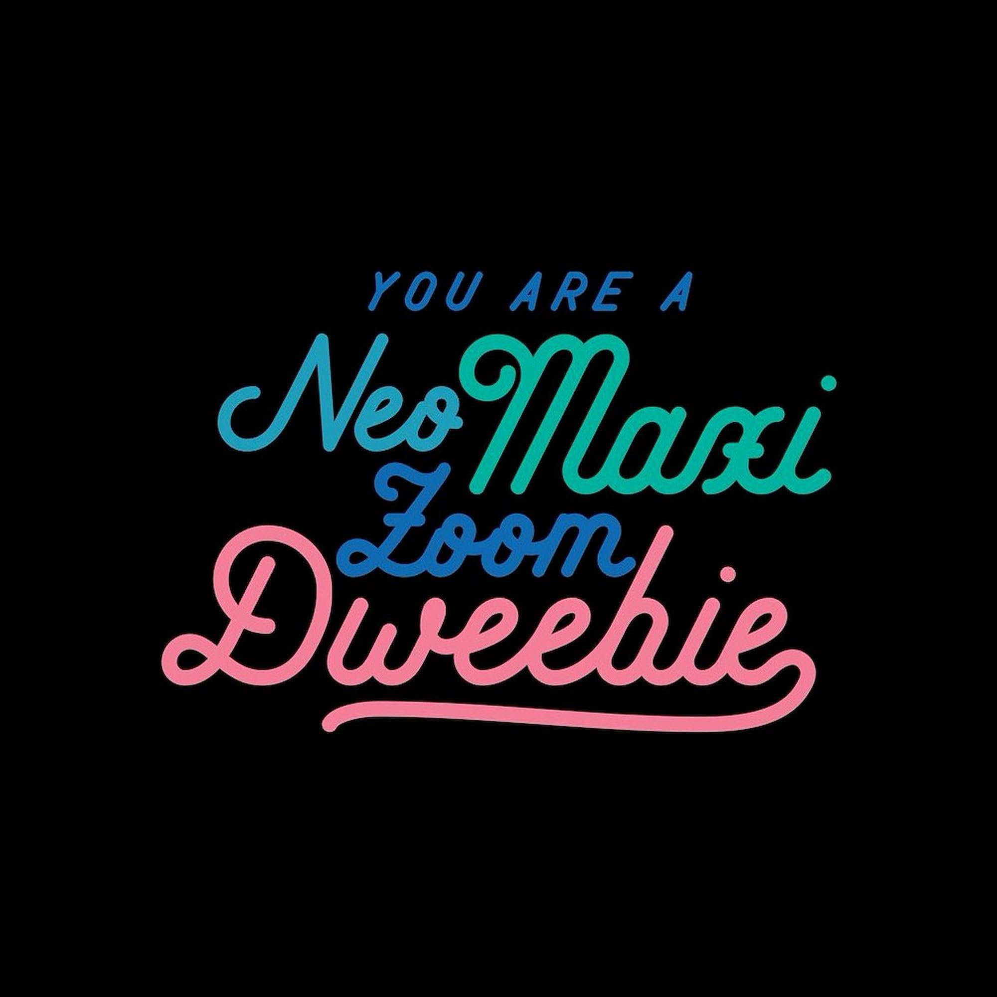 CafePress Neo Maxi Dweebie 3x3 Inch Square Bumper Sticker - Waterproof Vinyl Car Decal for Windows, Laptops & Notebooks | Fun Car Accessories for Auto Enthusiasts