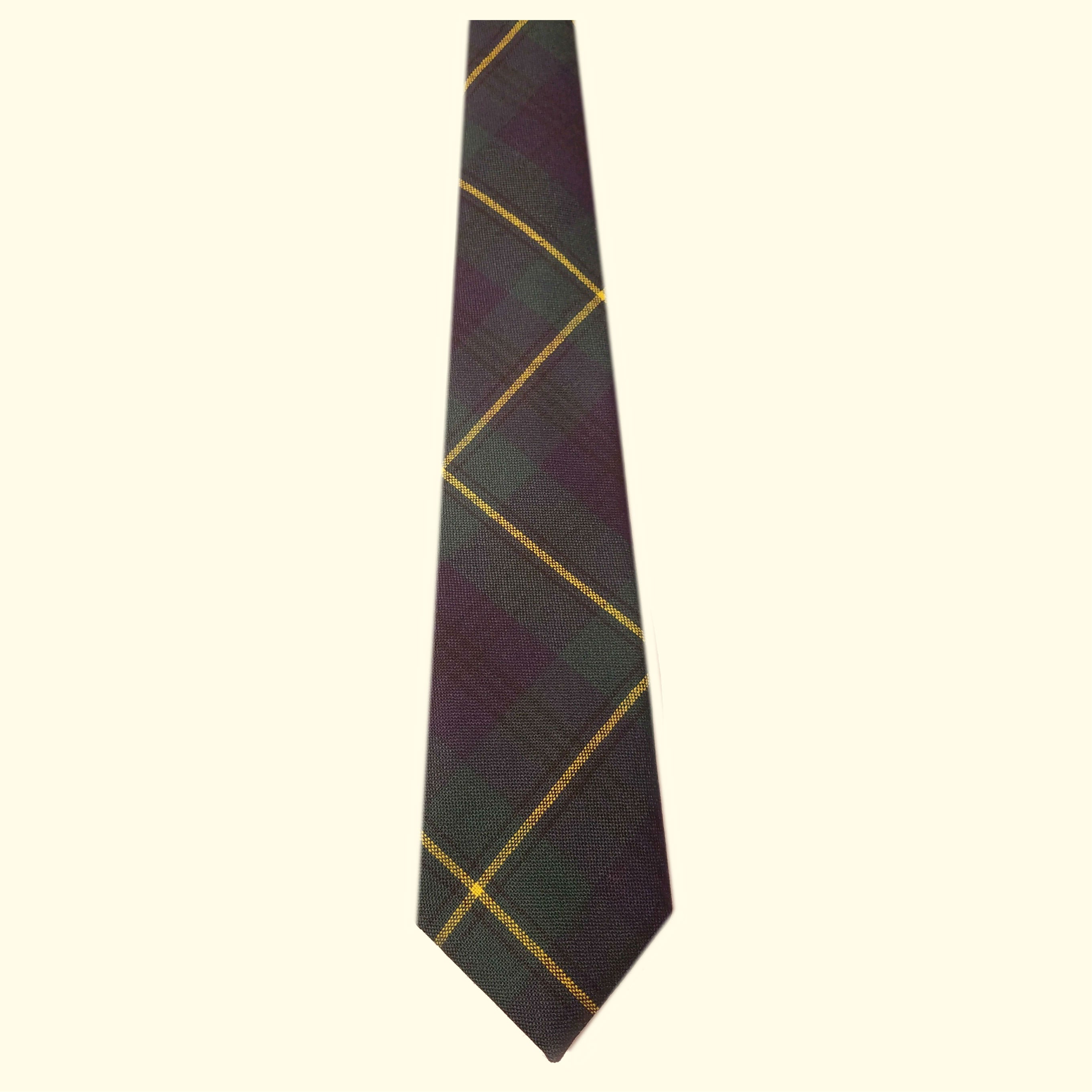 Premium Wool Tartan Neckties for Men - 99 Modern Color Patterns | Perfect for Weddings, Business & Formal Events