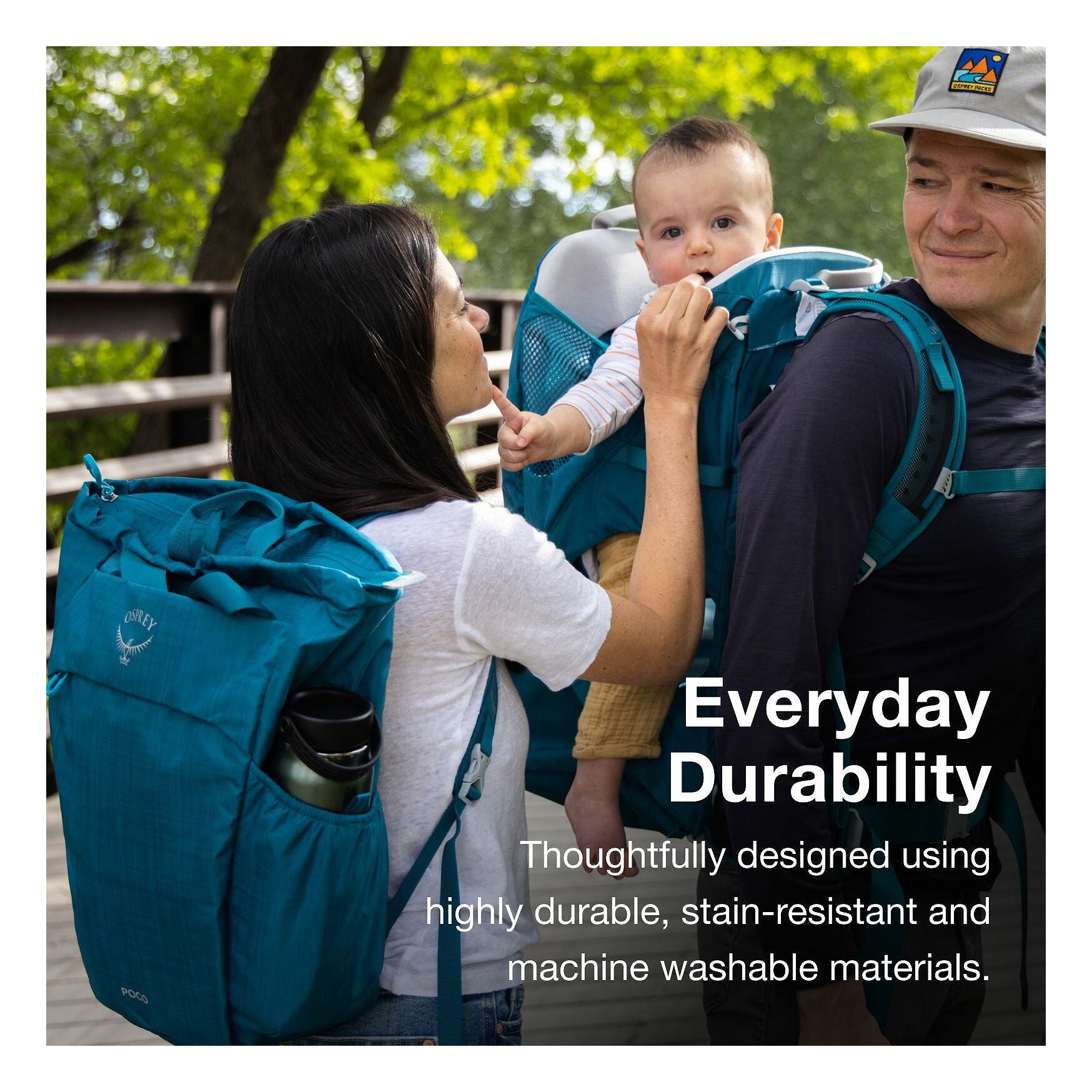 Osprey Poco Changing Tote - Premium Diaper Bag for Parents with Insulated Pockets & Wipes Dispenser | Perfect for Travel, Hiking & Baby Care Essentials