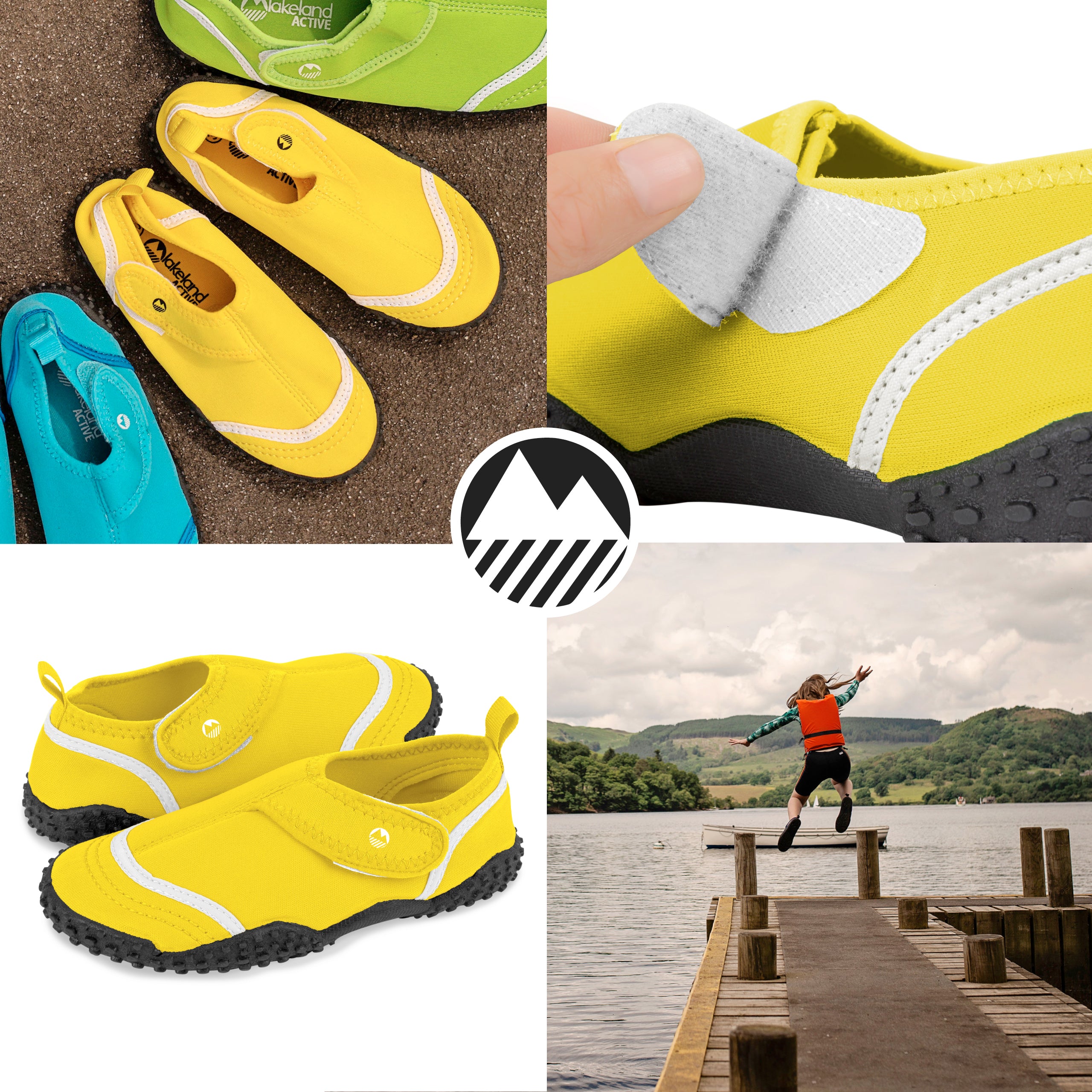 Infant & Kids' Seathwaite Water Shoes - Quick-Dry, Non-Slip, Comfortable for Beach, Pool & Outdoor Activities