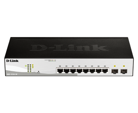 D-Link DGS-1210-10 10-Port Gigabit Smart Managed Switch - Network Switch for Home & Small Business - Ideal for Office Networking, Gaming & Media Streaming