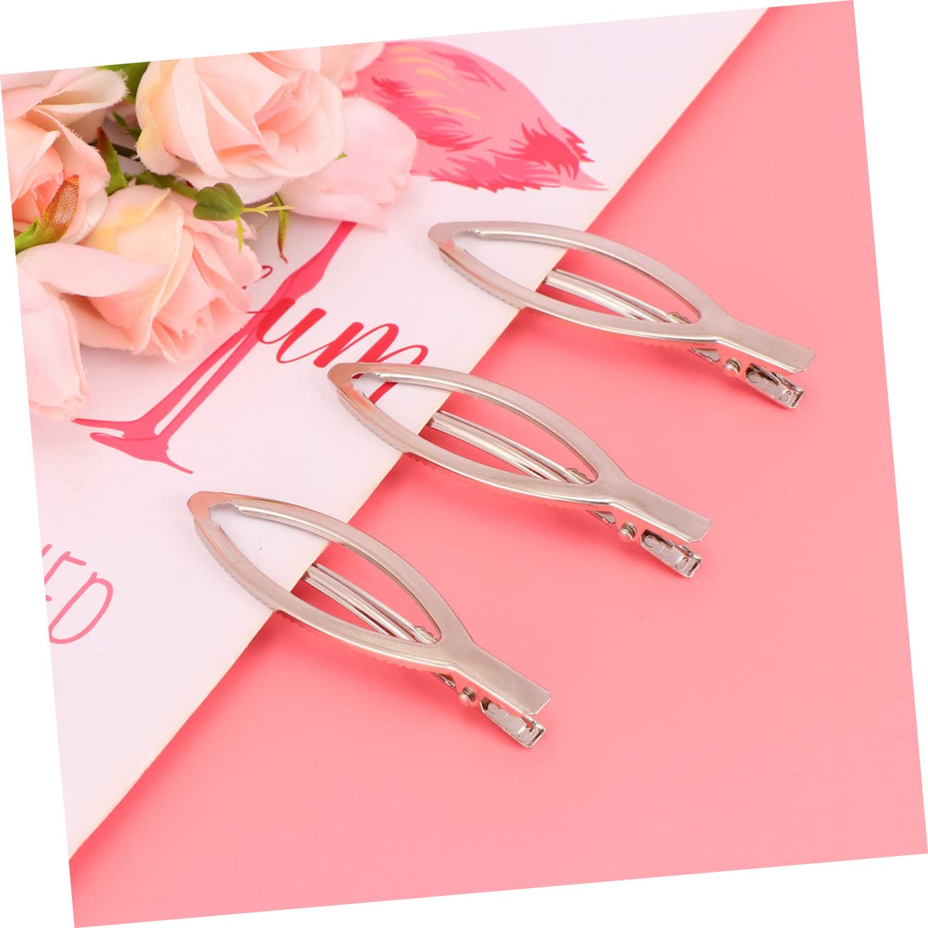 FOMIYES Stainless Steel Hair Clips Set - Leaf & Geometric Bobby Pins for Women with Fine Hair - Barrettes for Everyday Styling, Weddings & Special Occasions