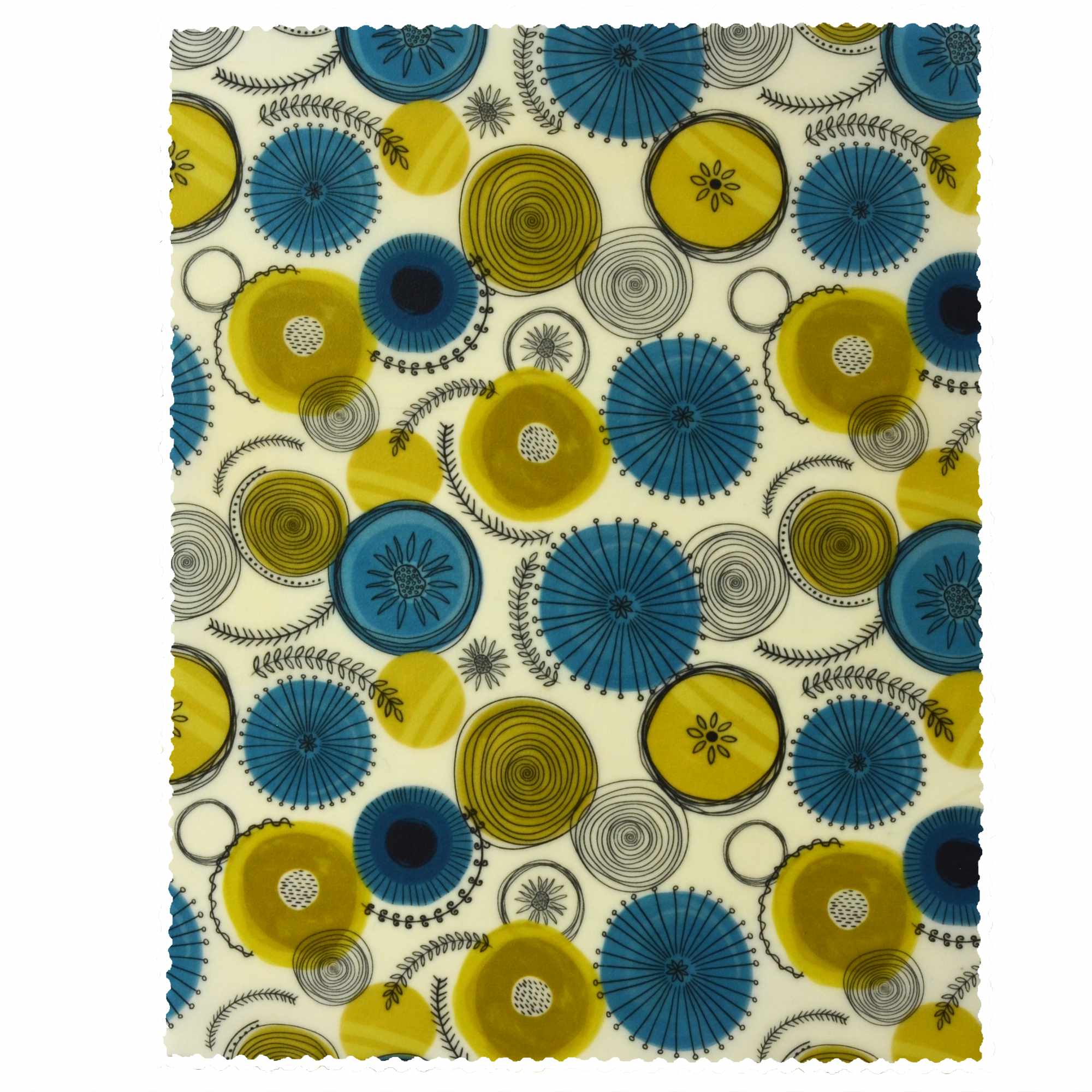 Vintage Vibe Medium Beeswax Wrap - Eco-Friendly Food Storage for Sandwiches, Cheese & Produce | Sustainable Kitchen Alternative to Plastic Wrap