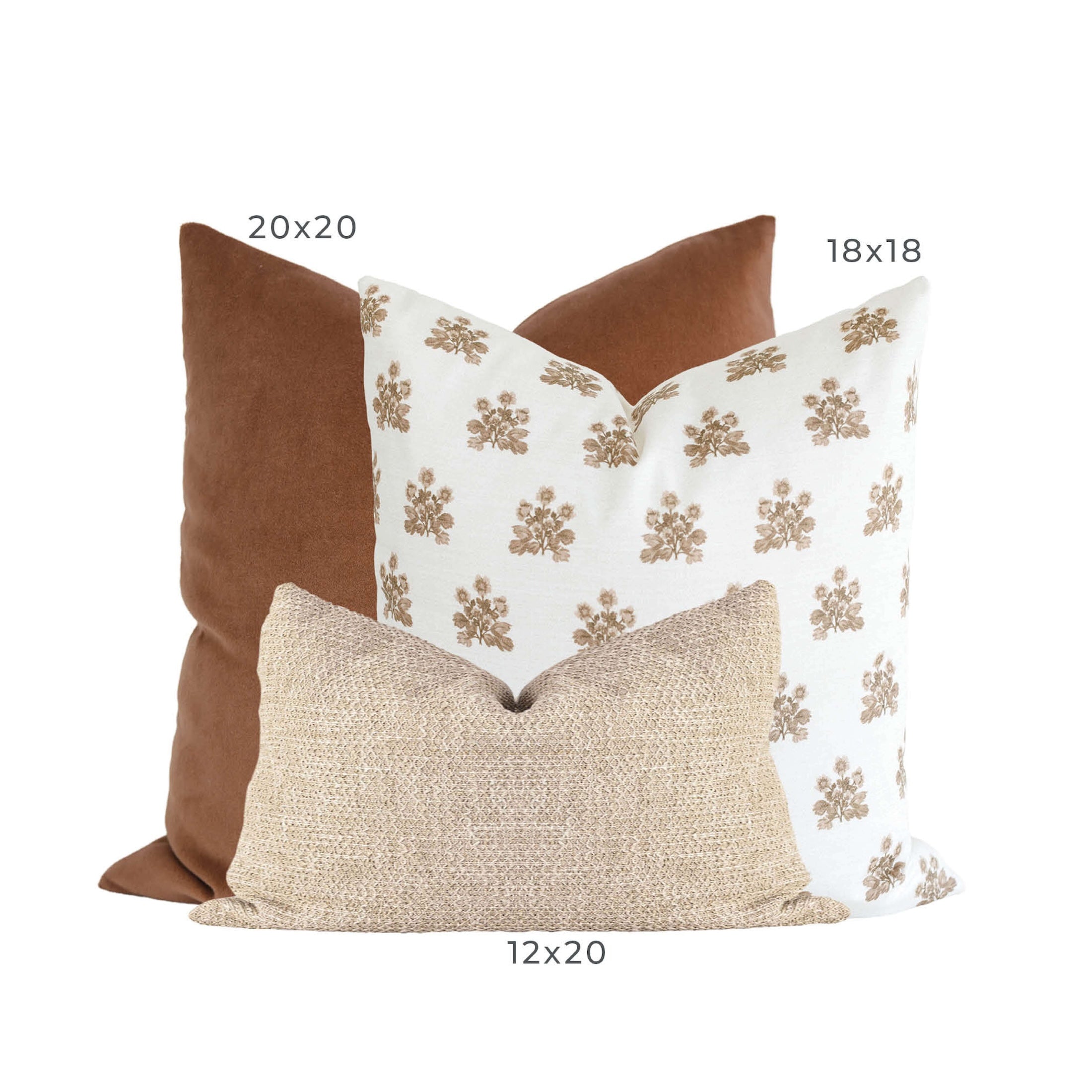 Premium Pillow Combination Set #260 - Soft & Supportive Bed Pillows for Side, Back & Stomach Sleepers - Perfect for Home, Hotel & Travel Use