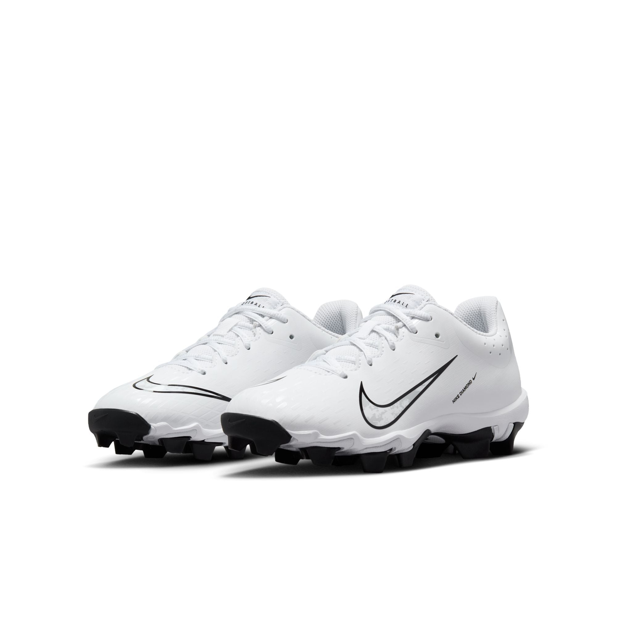 Nike Youth Hyperdiamond 4 Keystone Softball Cleats for Boys & Girls - Lightweight Baseball Shoes with Traction for Field & Turf - Perfect for Little League, Fastpitch & Youth Softball Games