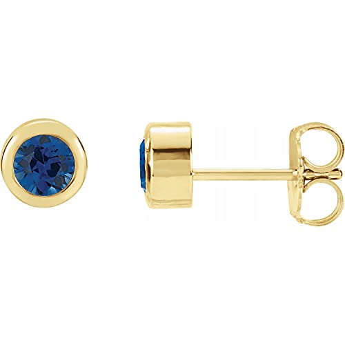 Lab-Grown Blue Sapphire