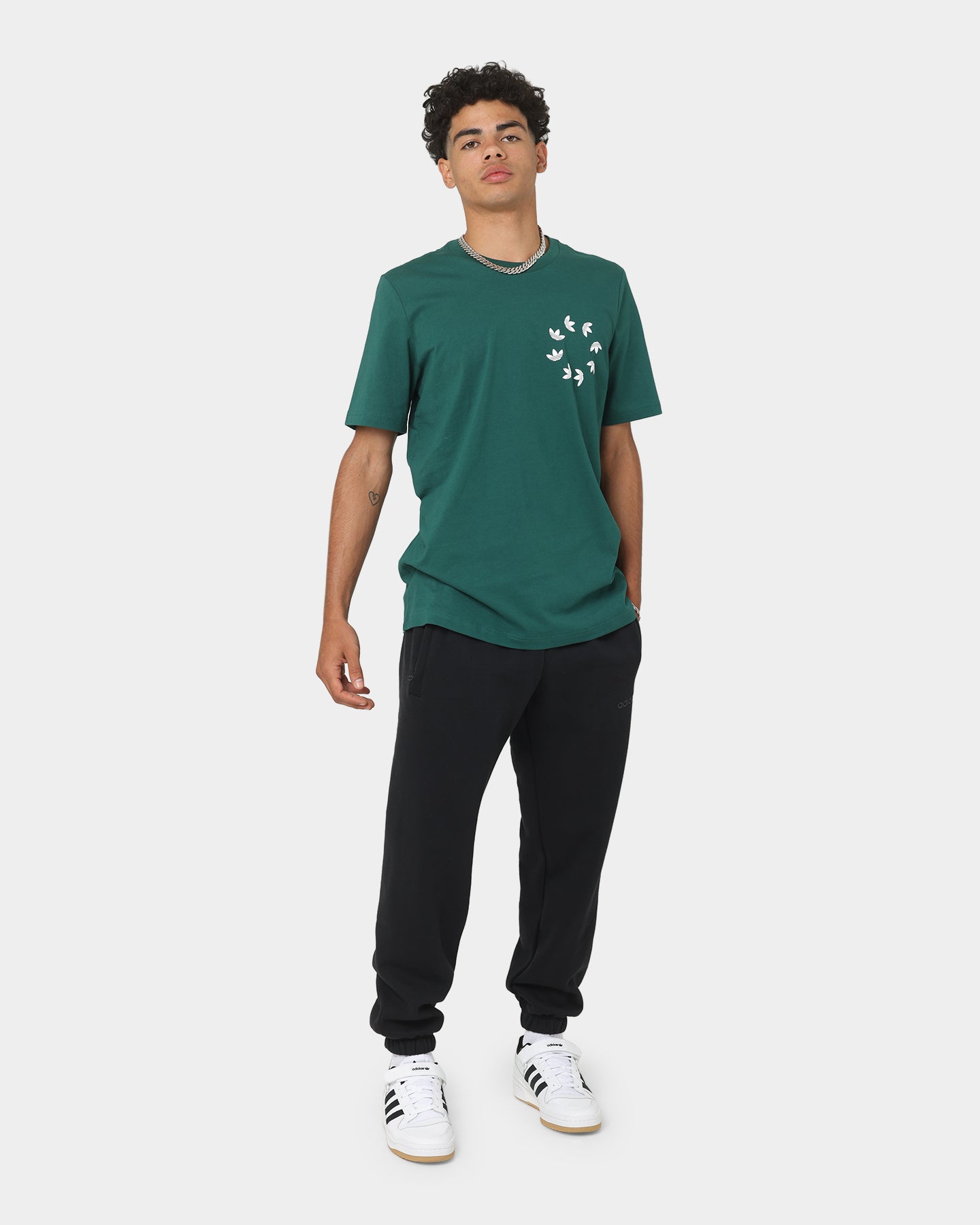 Adidas Bold T-Shirt for Men - Collegiate Green Athletic Tee | Gym, Running, Casual Wear