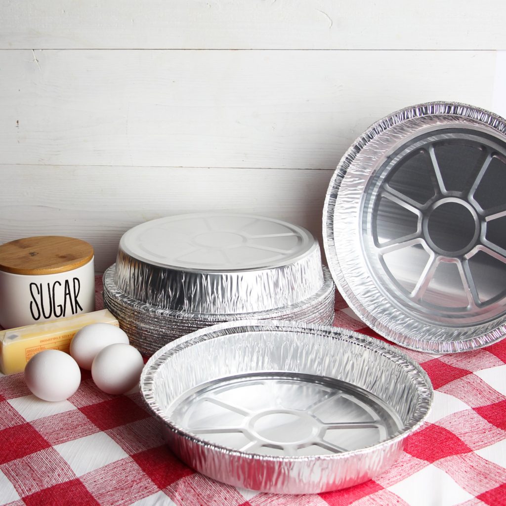 9-Inch Round Aluminum Baking Pan - 500 Count Bulk Pack for Commercial Bakeries, Restaurants & Home Baking - Perfect for Pies, Cakes, Tarts & Pastries