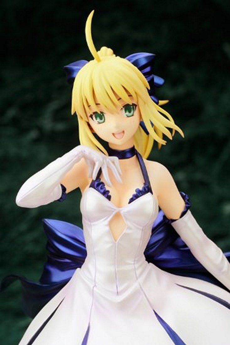 Fate/stay Night Saber 1:7 Scale PVC Figure - Dress Code Version Anime Collectible Statue for Display & Home Decor | Perfect for Anime Fans, Gift for Otaku, Game Room & Office Decoration