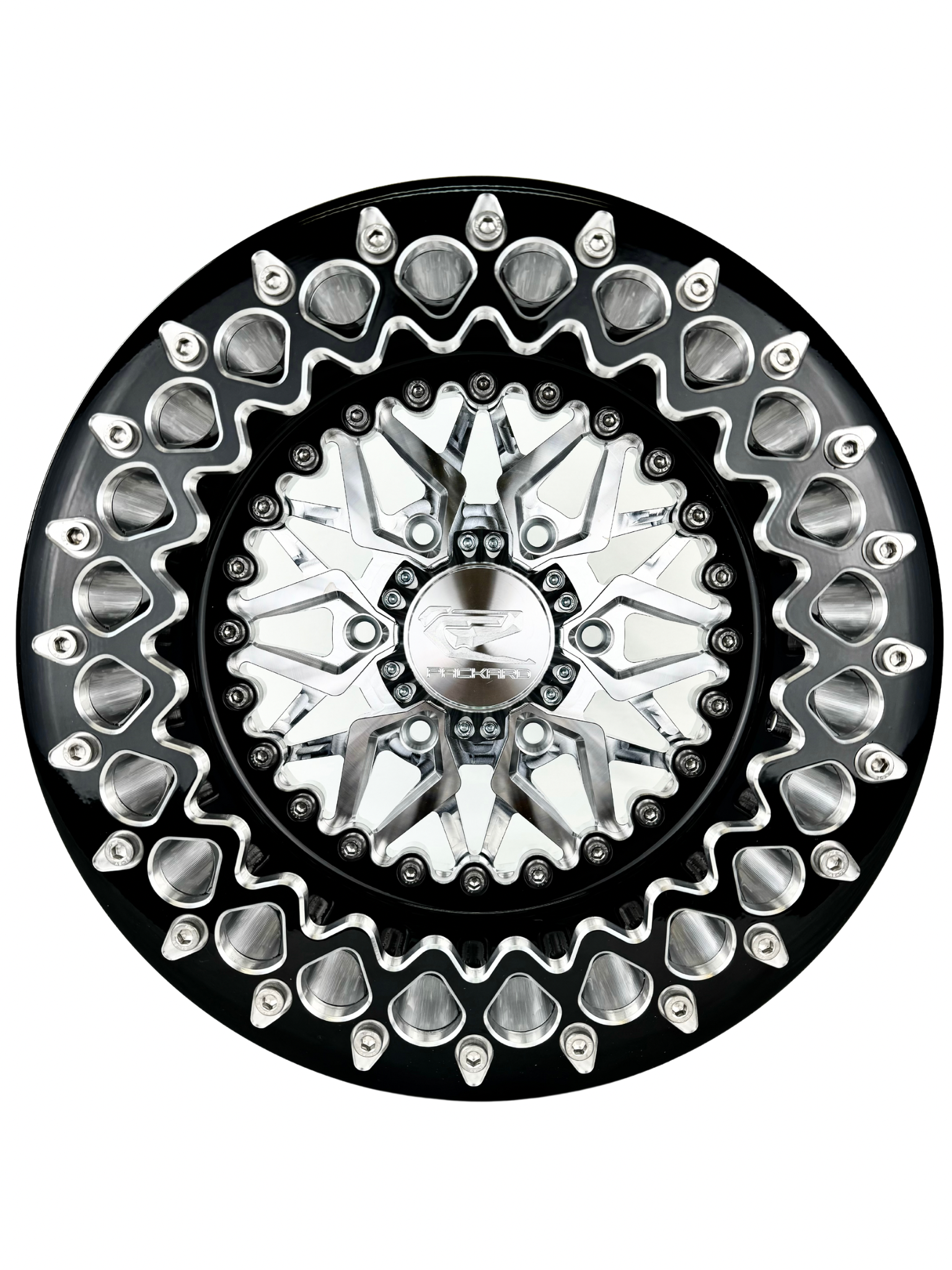 Impact FF Forged Beadlock Wheels - Silver Maverick R 6x139.7 - Premium Off-Road Rims for Ford F-150, Tacoma & Jeep Wrangler - Ideal for Trail Riding & Truck Customization