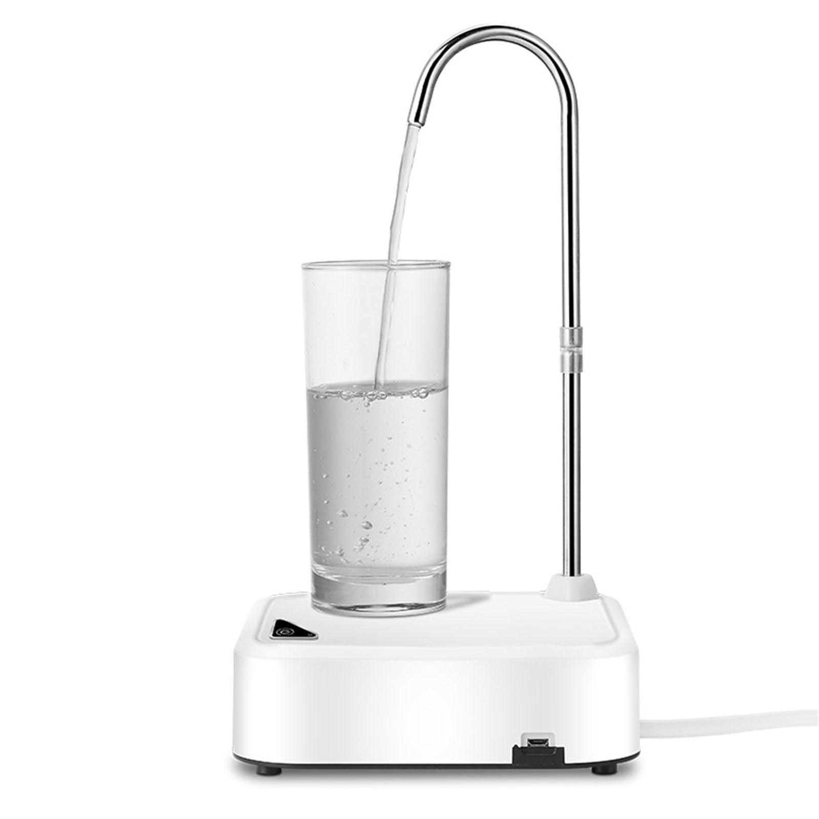 Automatic Electric Water Dispenser with Button Control - Fast Flow Desktop Drinking Water Machine for Kitchen, Office & Outdoor Use | Perfect for Home, Camping, and Office Hydration