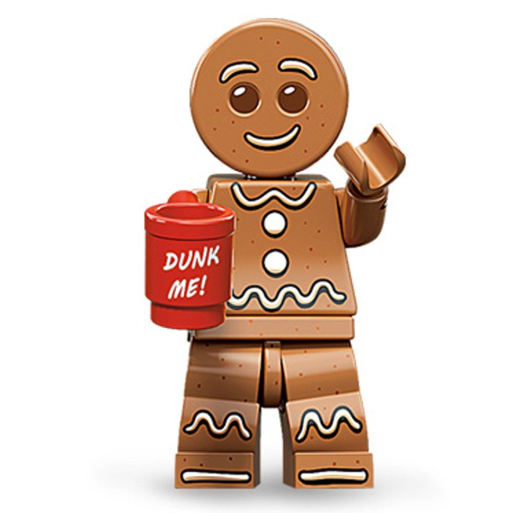 LEGO Mini-Figures Series 11 - Gingerbread Man Collectible Toy | Perfect for Holiday Gifts, Christmas Decor & LEGO Enthusiasts