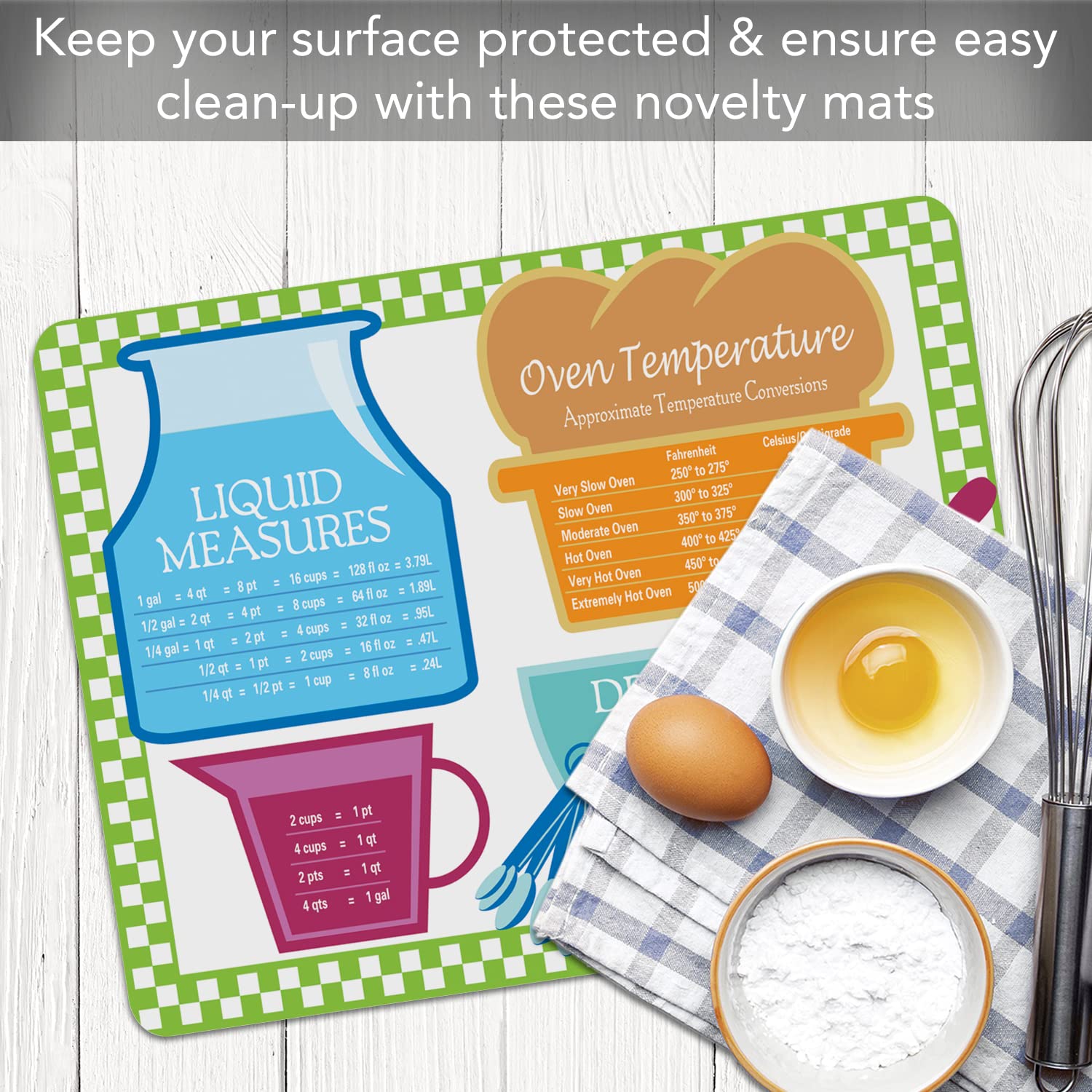Cut N' Funnel Flexible Plastic Cutting Board Mat 15