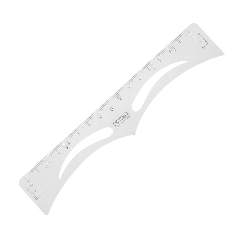 50Pcs Disposable Eyebrow Stencil Stickers - Precise Microblading Measuring Tool for Perfect Eyebrow Shaping | Ideal for DIY Makeup, Salon Professionals & Beauty Beginners | Great for Eyebrow Tattoo, Makeup Practice & Gifts