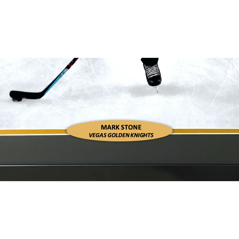 Mark Stone Autographed Framed Vegas Golden Knights 16x20 Photo - First VGK Captain Inscribed #D/10 with COA - Perfect for Hockey Fans, Sports Memorabilia Collectors, and Man Cave Decor
