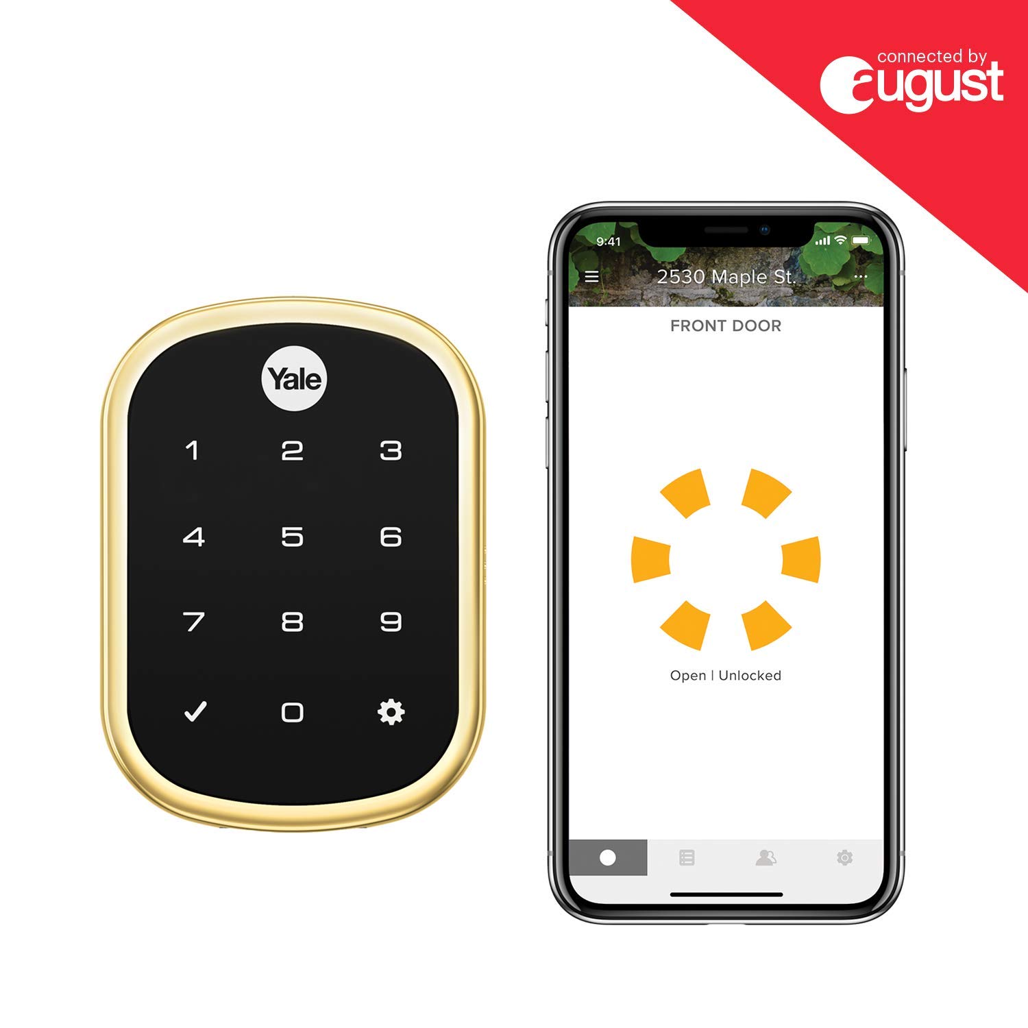 Yale Assure Lock SL - Wi-Fi Smart Lock with Kincaid BK Lever | Compatible with Yale Access App, Alexa, Google Assistant, HomeKit, Philips Hue & SmartThings | Oil Rubbed Bronze Finish | Secure Your Home, Office or Vacation Property
