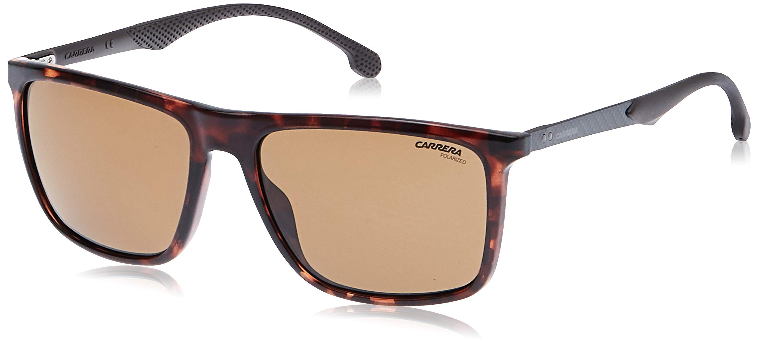 Carrera Casual Sunglasses for Men & Women - Matte Black Frame, UV Protection, Lightweight & Comfortable - Perfect for Driving, Travel, and Outdoor Activities