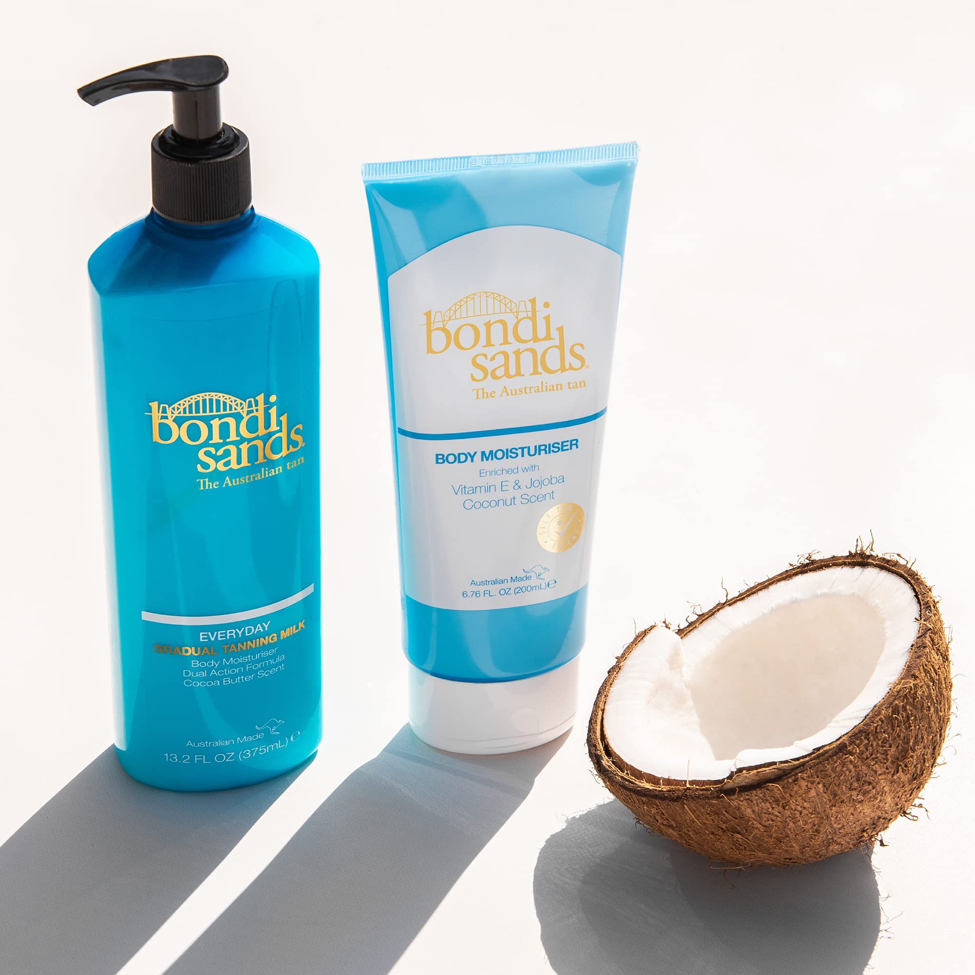 Bondi Sands Coconut Body Moisturizer - 200ml Hydrating Lotion for Dry Skin | Perfect for Daily Use, After Sun Care & Beach Days
