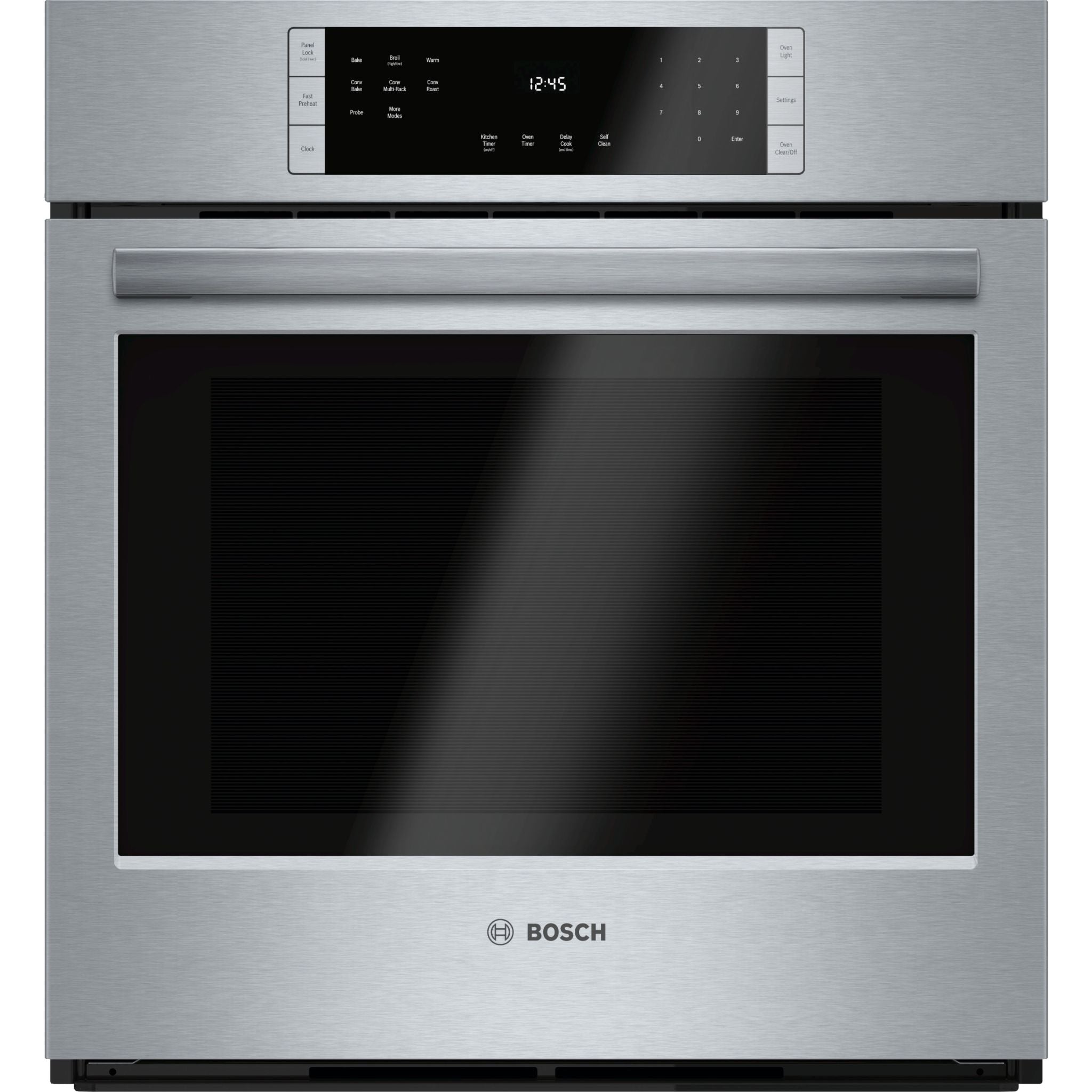 Bosch 27 Inch Built-In Convection Wall Oven - Stainless Steel (HBN8451UC) | Professional Baking & Cooking for Home Chefs