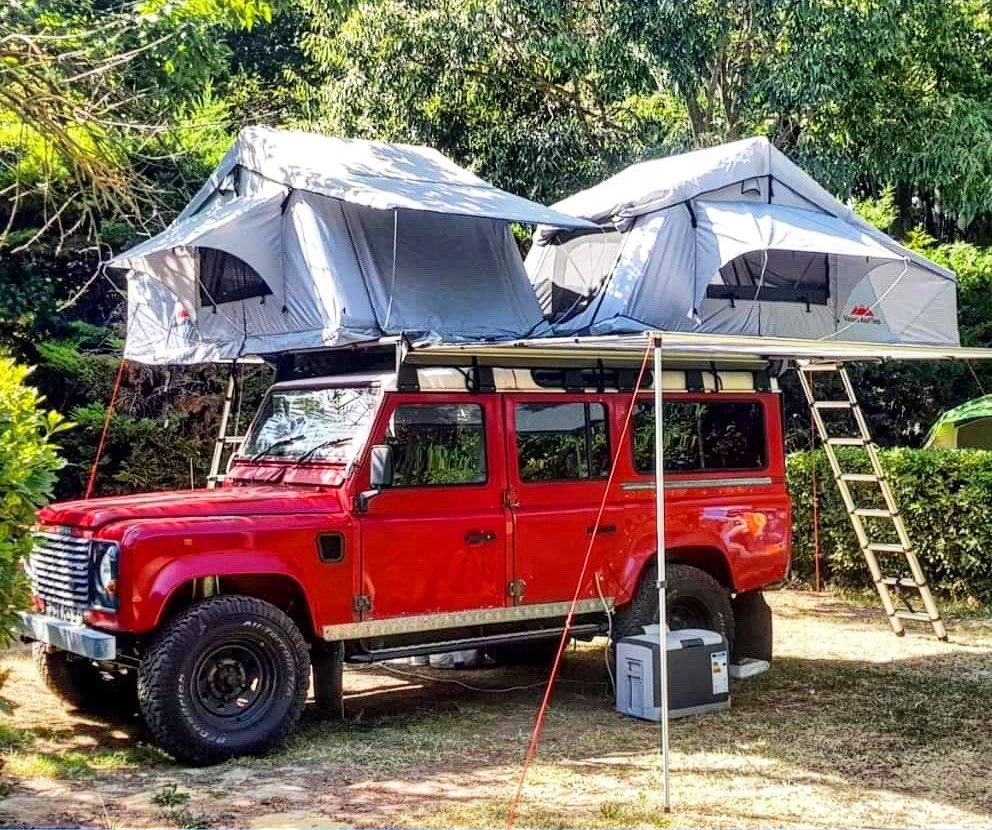 2X Extended Ventura Deluxe 1.4 Roof Top Tent - Waterproof & Spacious Rooftop Camping Tent for Trucks & SUVs (IN STOCK) - Perfect for Outdoor Adventures, Road Trips & Off-Grid Camping