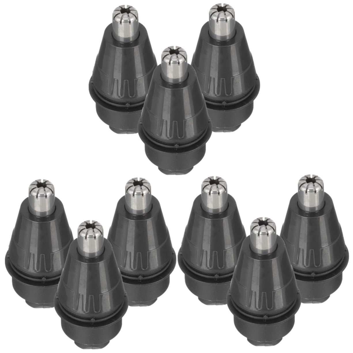 9 Pcs Replacement Heads for Electric Nose Hair Trimmer - Men's Nose Hair Shaver Blades - Compatible with Most Electric Trimmers - Perfect for Travel, Grooming Kits & Personal Care