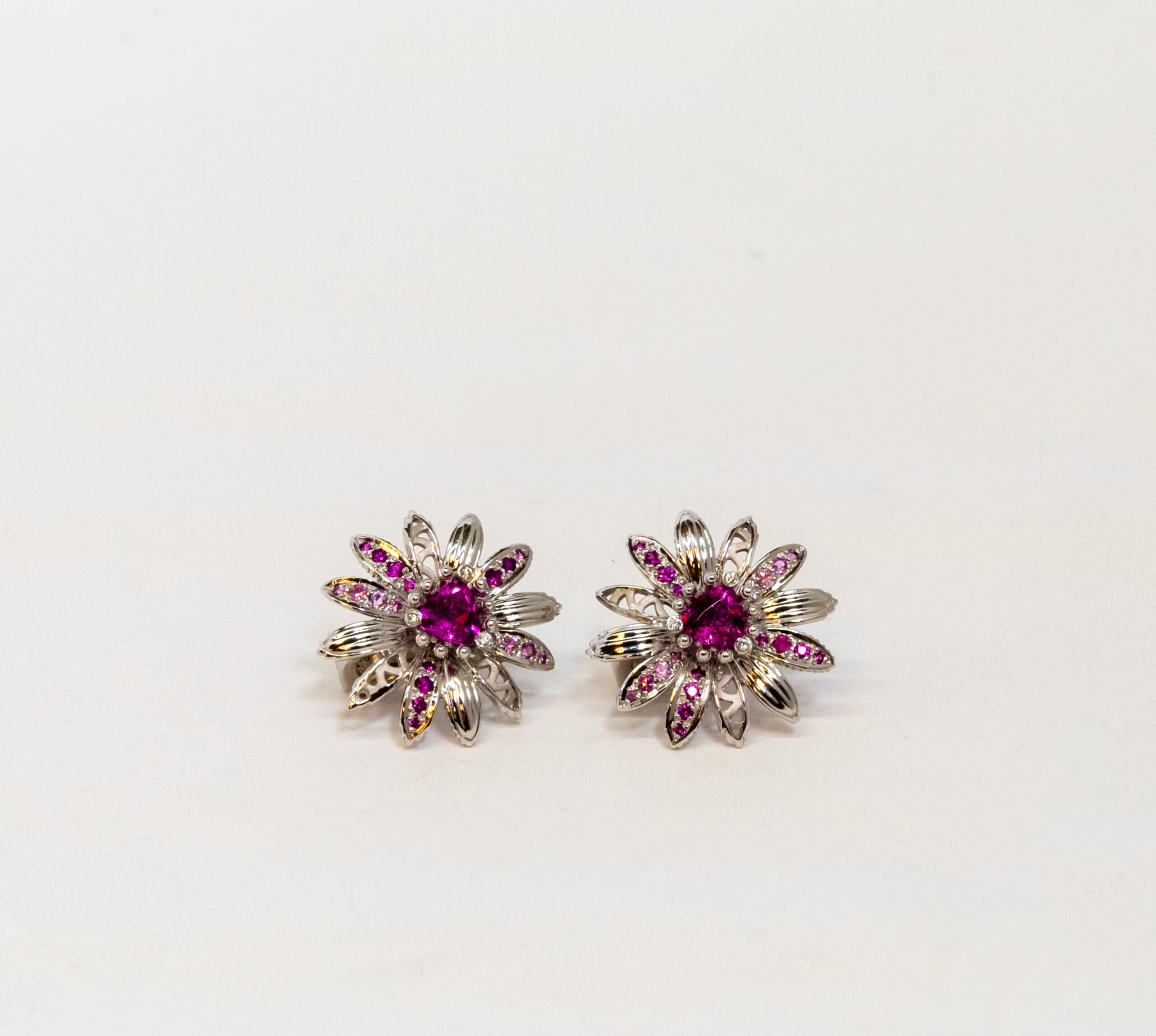 Carrera Y Carrera Margarita 18K White Gold & Tourmaline Earrings | Elegant Dangle Earrings for Women | Perfect for Weddings, Parties & Special Occasions