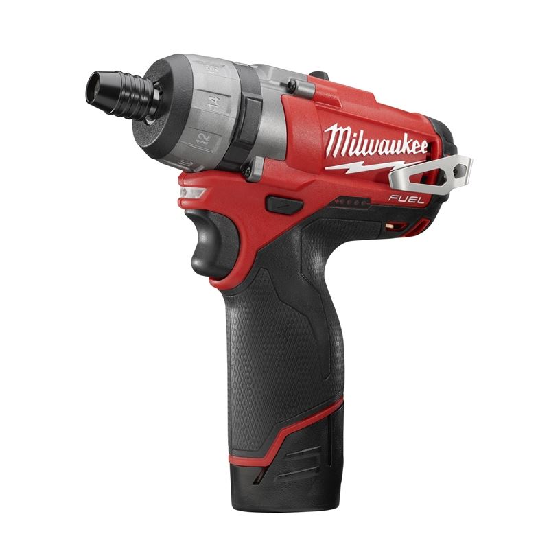 **M12 FUEL 12V Brushless Cordless 2-Speed Screwdriver Kit (2402-22) – Ideal for DIY Projects, Home Repairs & Professional Use**