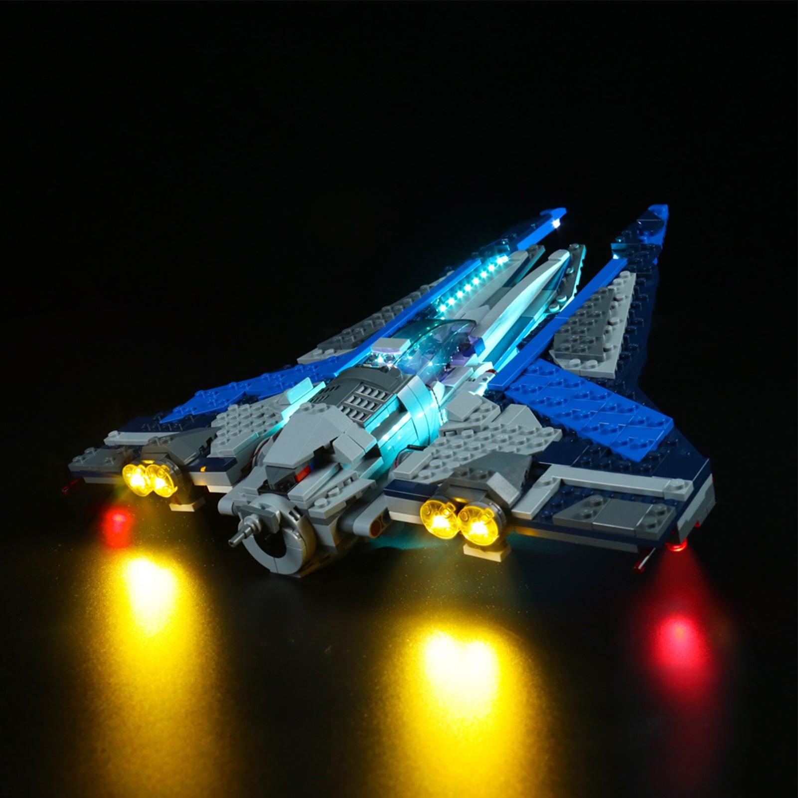 Best Light Kit for Lego Star Wars Mandalorian Starfighter 75316 - DIY Lighting Set with Easy Installation - Perfect for Display & Nighttime Play