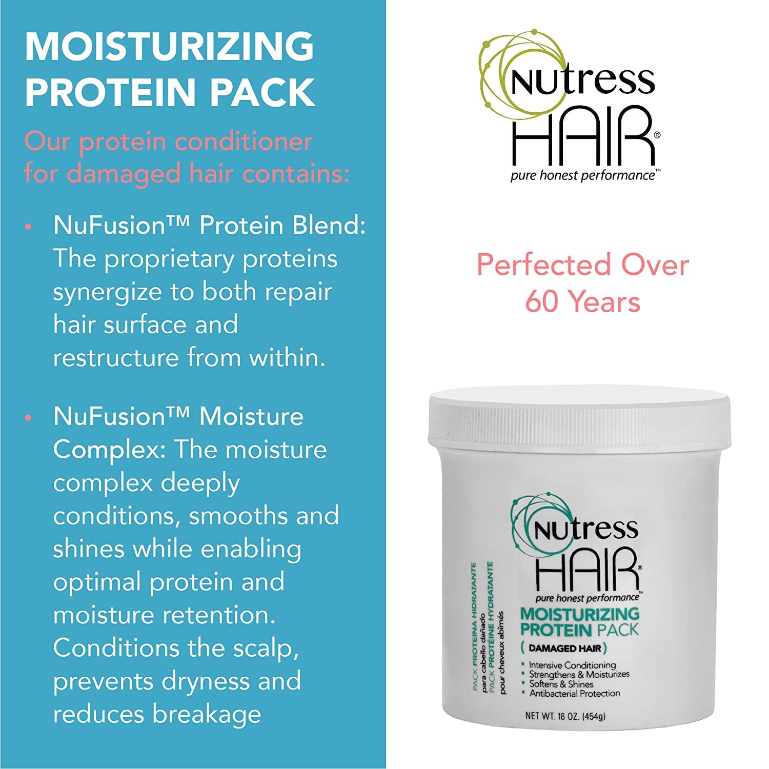 Hair Care Bundle (Set of 3) - Leave-in Conditioner to Stop Breakage, One-Step Repair Treatment for Damaged Hair & Protein Shampoo | For Dry, Frizzy & Color-Treated Hair | At-Home Salon Quality Hair Care